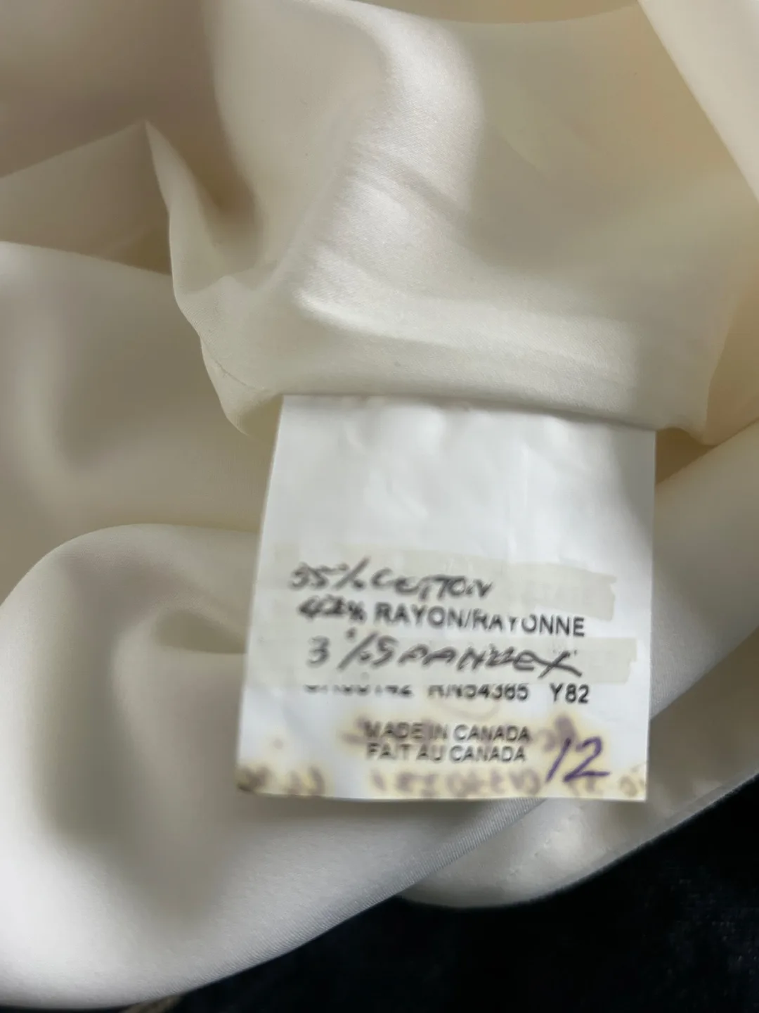 SLIMS White Skirt -size 12-14 image indicator(8)