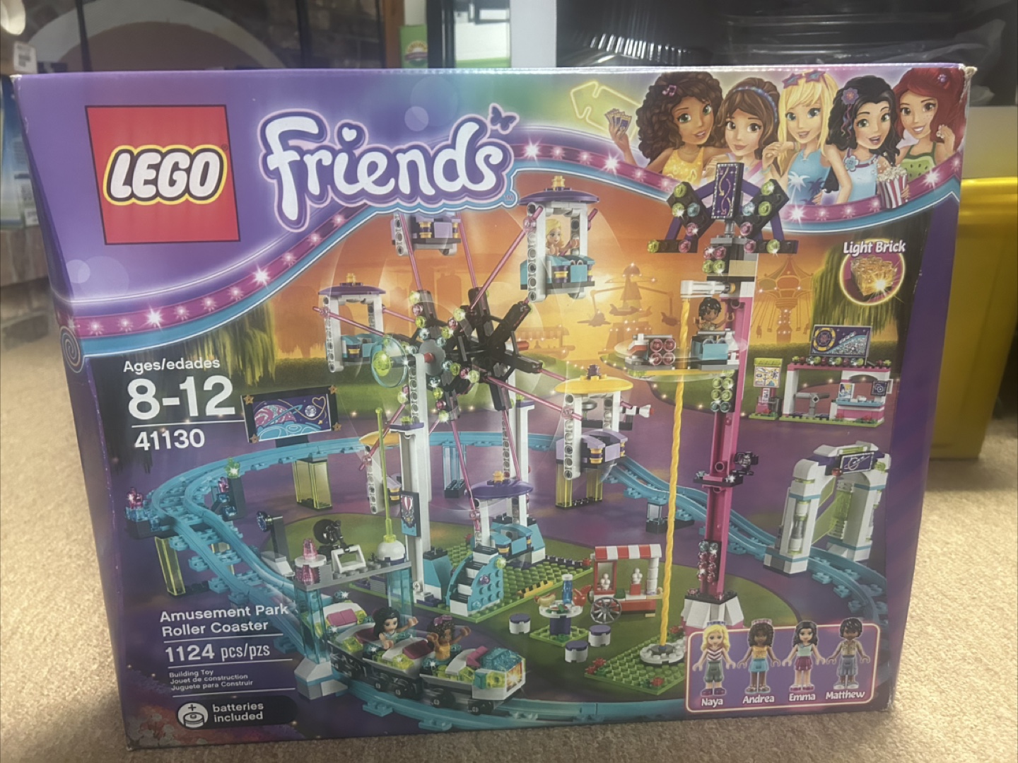LEGO Friends Amusement Park Roller Coaster