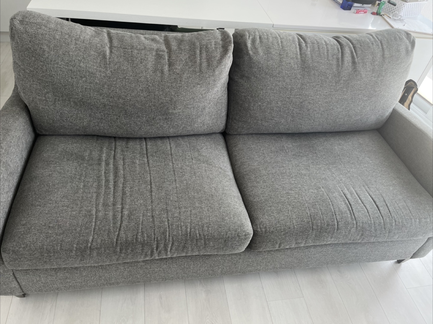 Lazyboy Grey Loveseat Sofa - photo 2