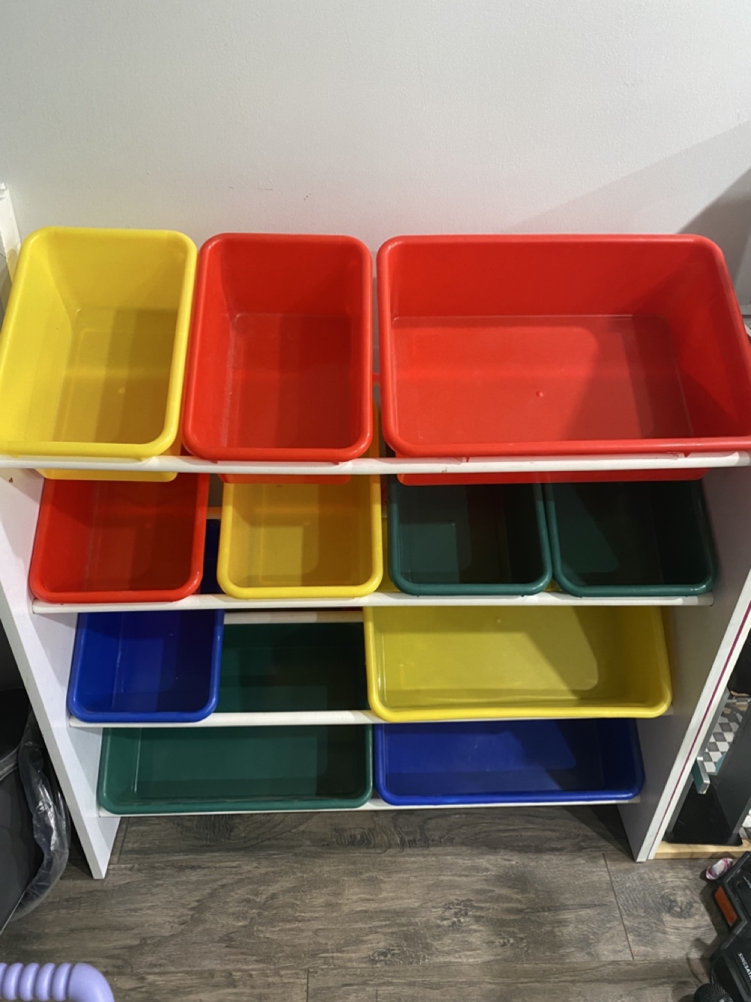 Kids' Toy Storage Organizer with Bins