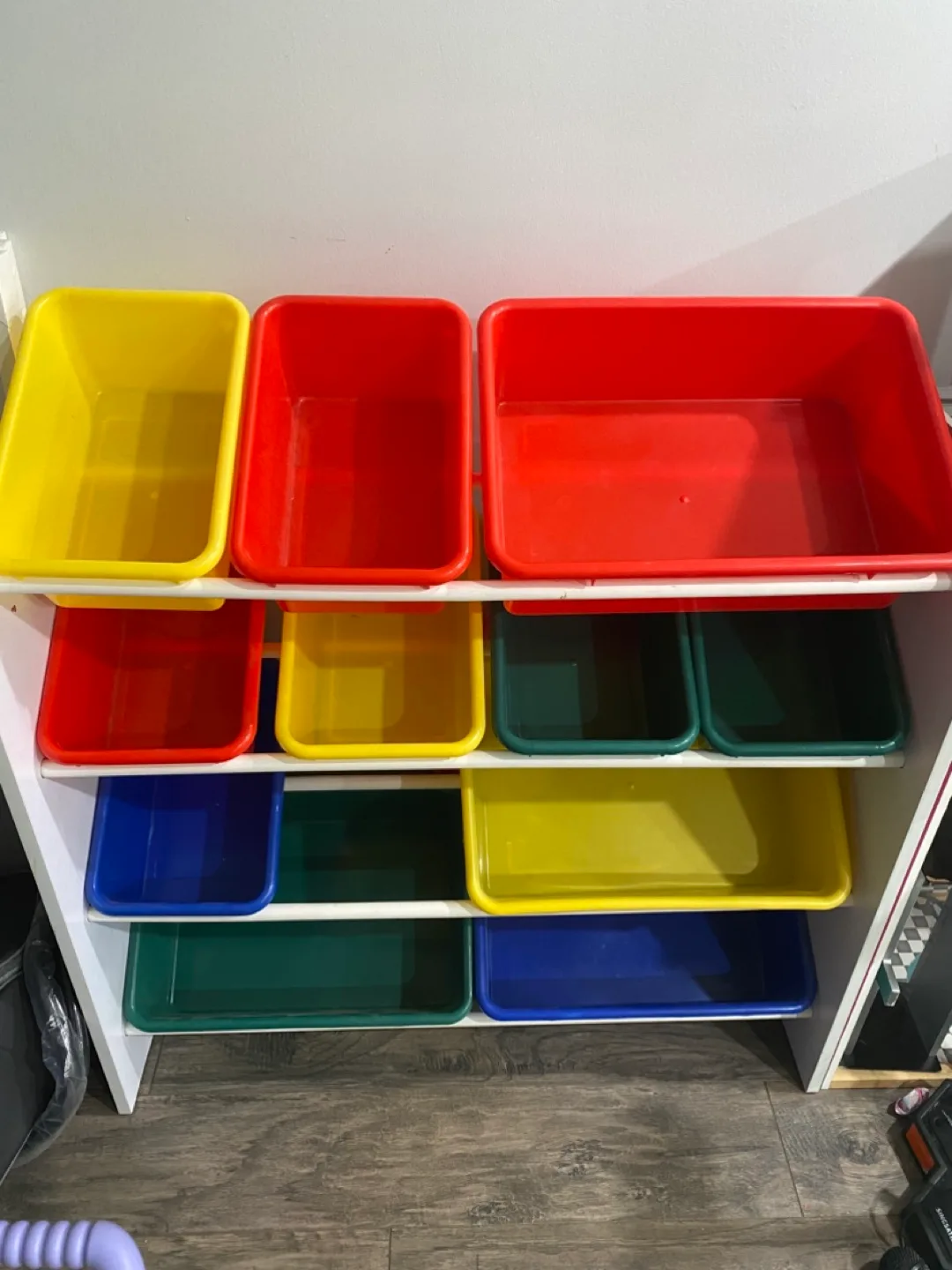 Kids' Toy Storage Organizer with Bins thumbnail