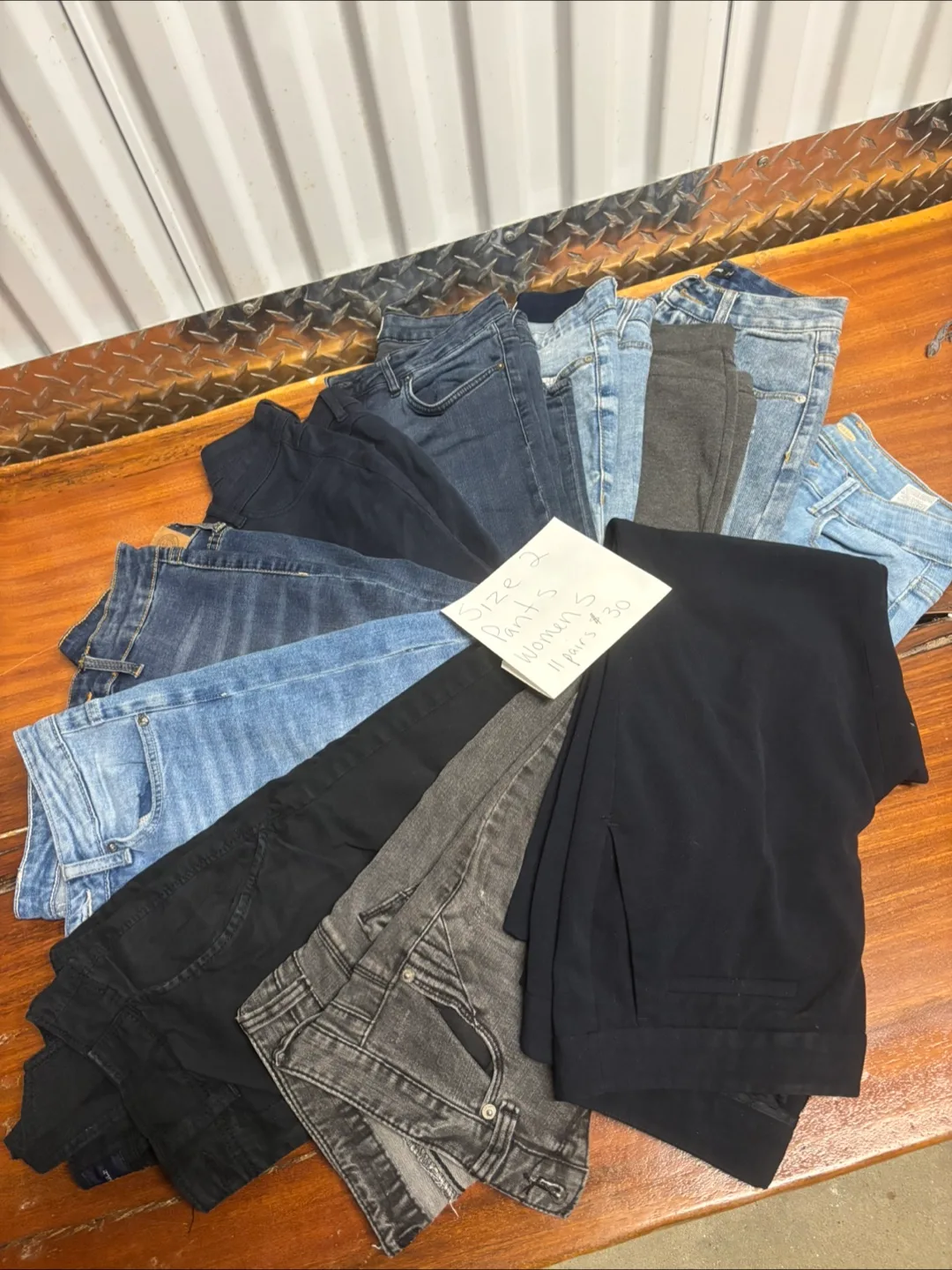 Size 2 Women's Pants - $30 for the lot! thumbnail