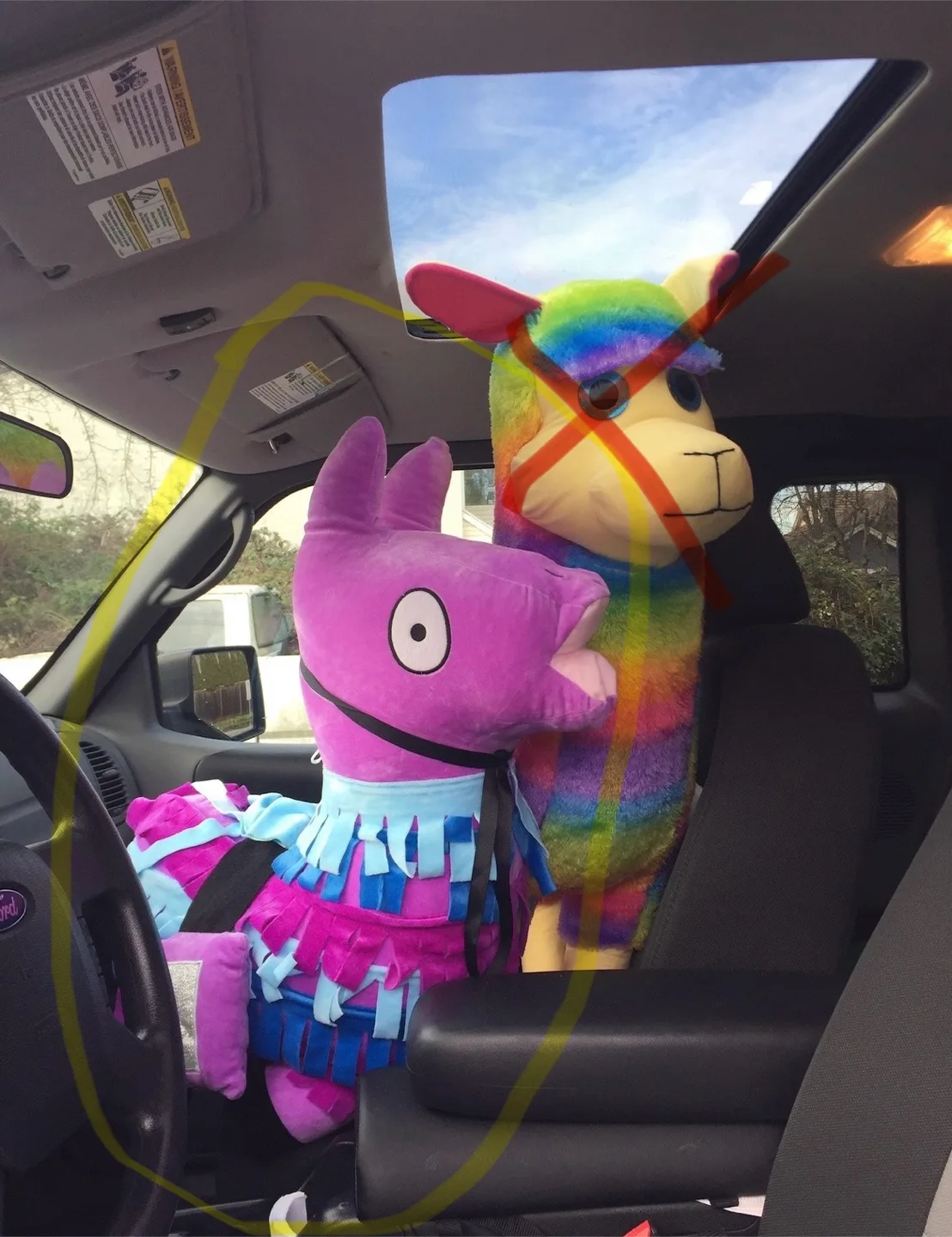 Jumbo purple llama thumbnail