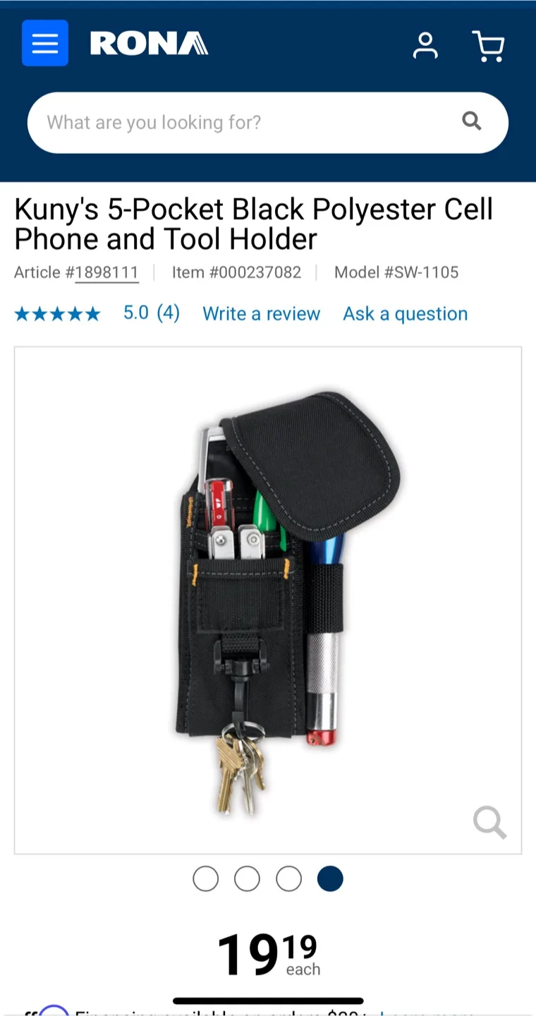 Kuny's Cell Phone and Tools Holder New! image indicator(6)