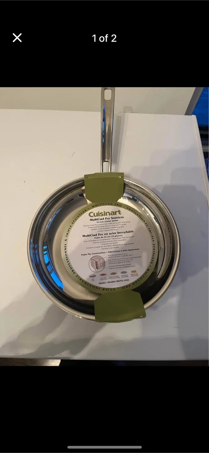 Cuisinart MultiClad Pro Stainless 12" Fry Pan thumbnail