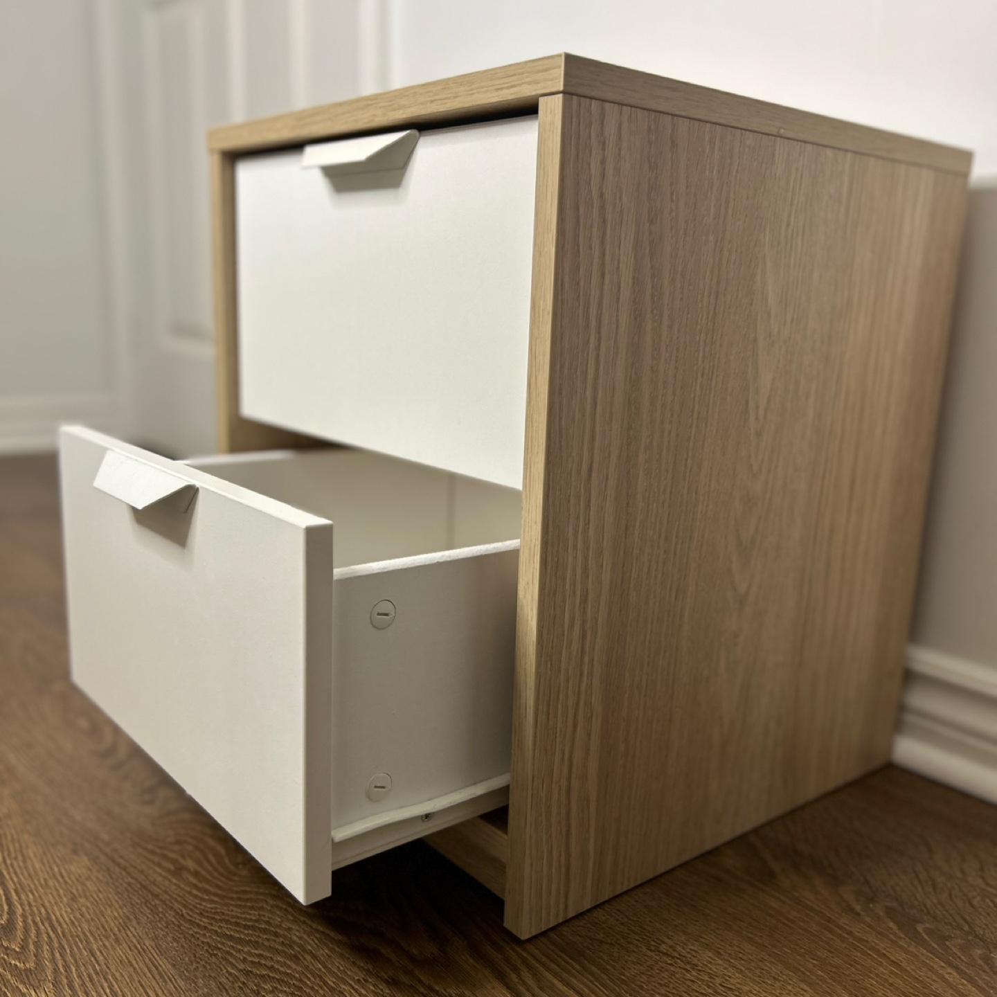 IKEA Askvoll 2-Drawer Nightstand - photo 2