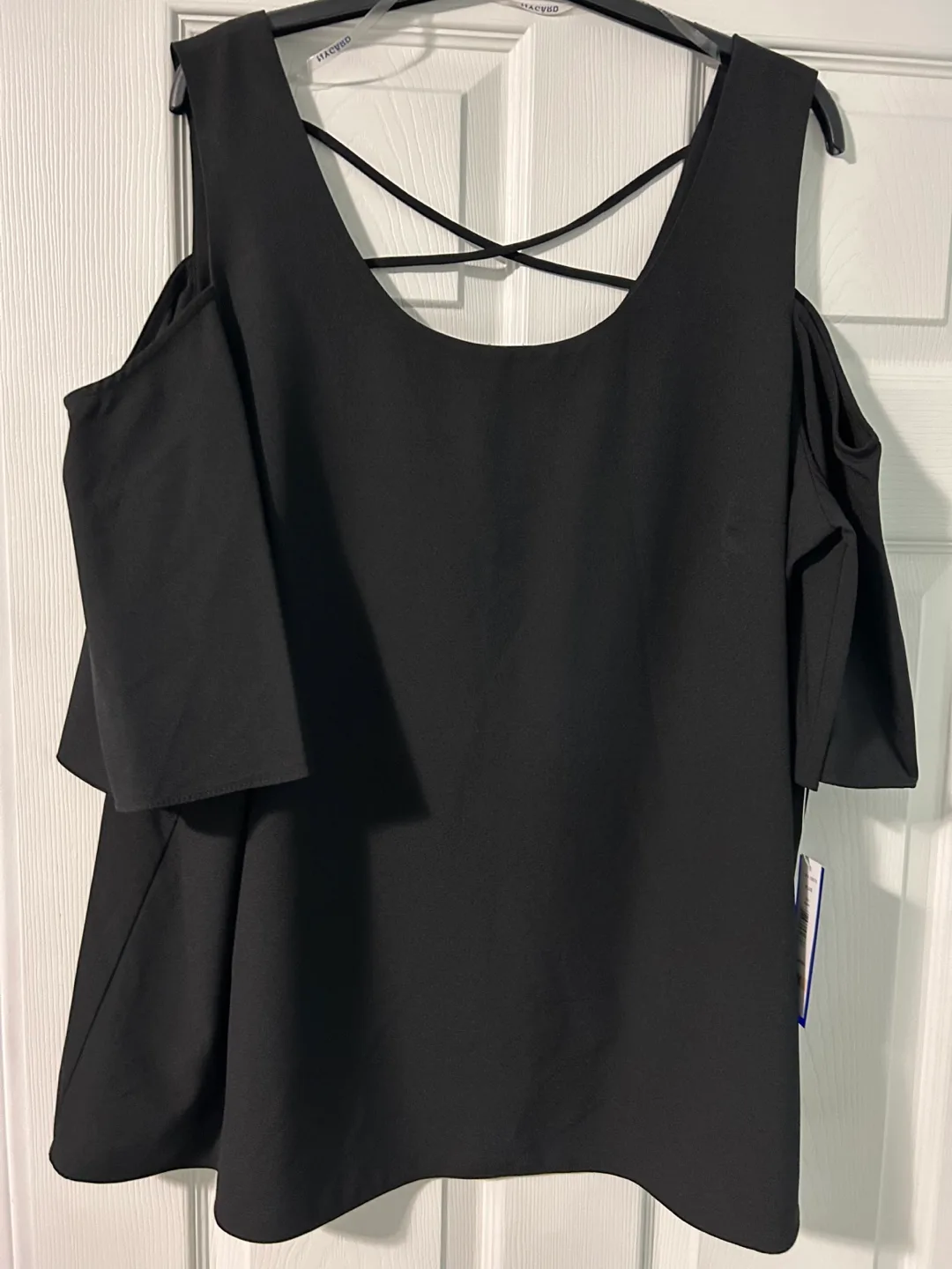 Black beautiful Top - Size 2X thumbnail