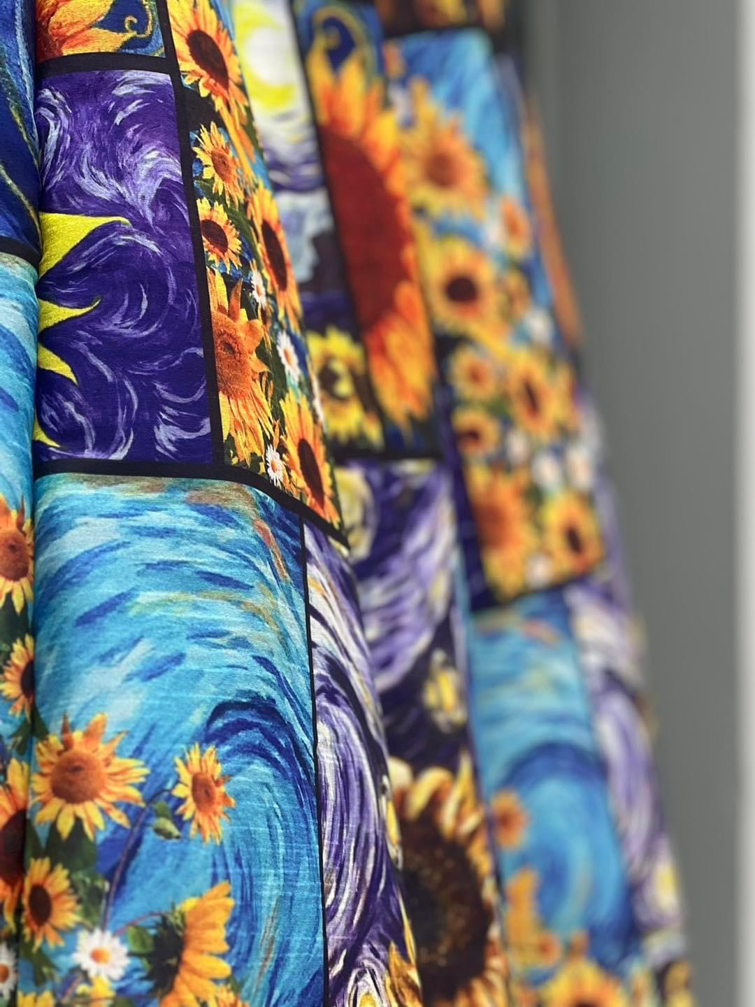 Starry Night Pattern Skirt - photo 3
