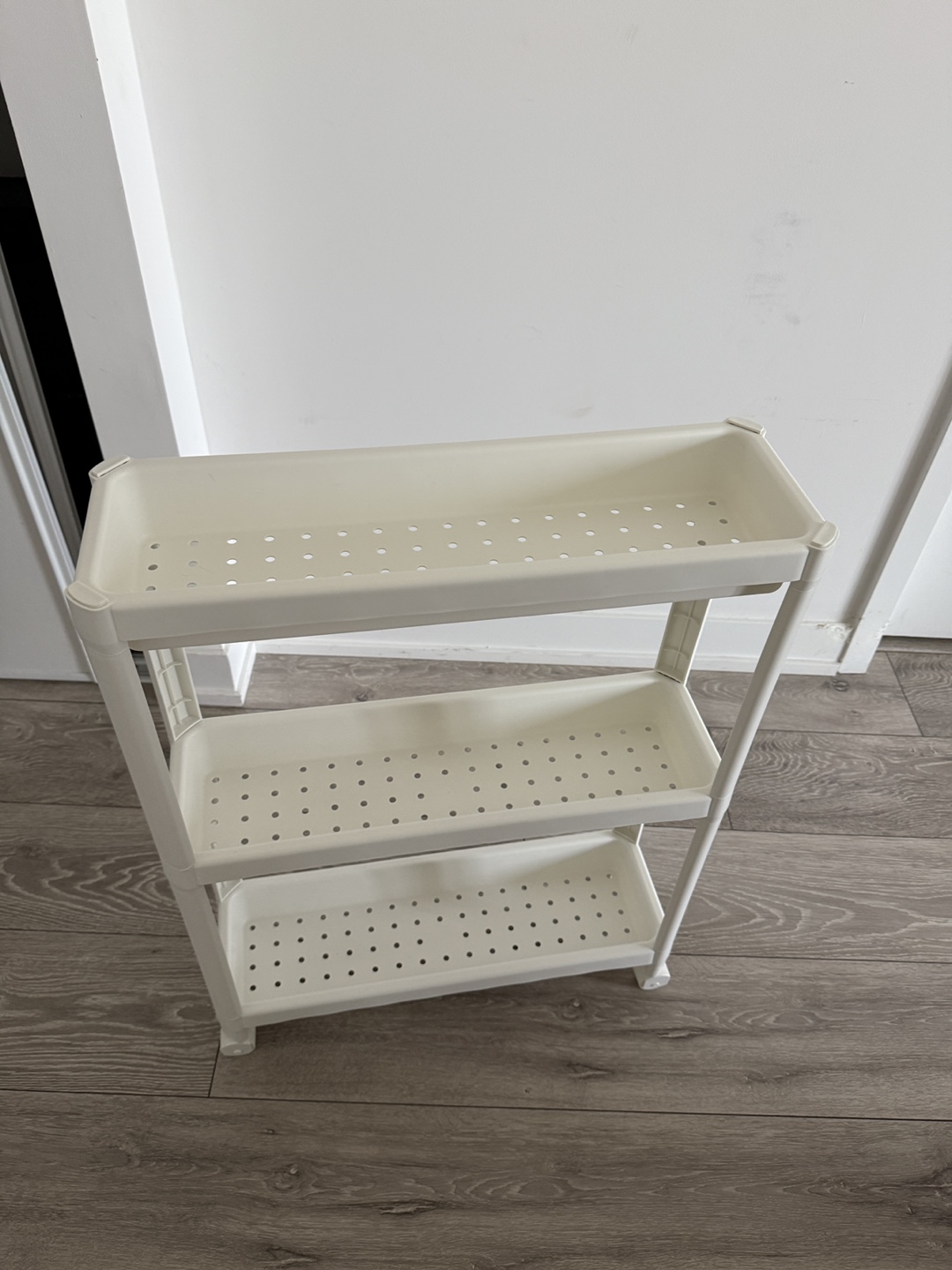 IKEA Vesken 3-Tier Shelf Unit - White