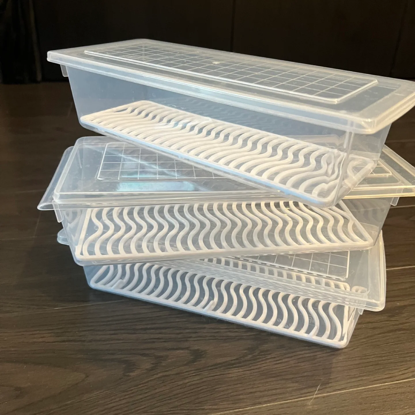 Refrigerator organizer Container 1.5L set of 3 thumbnail