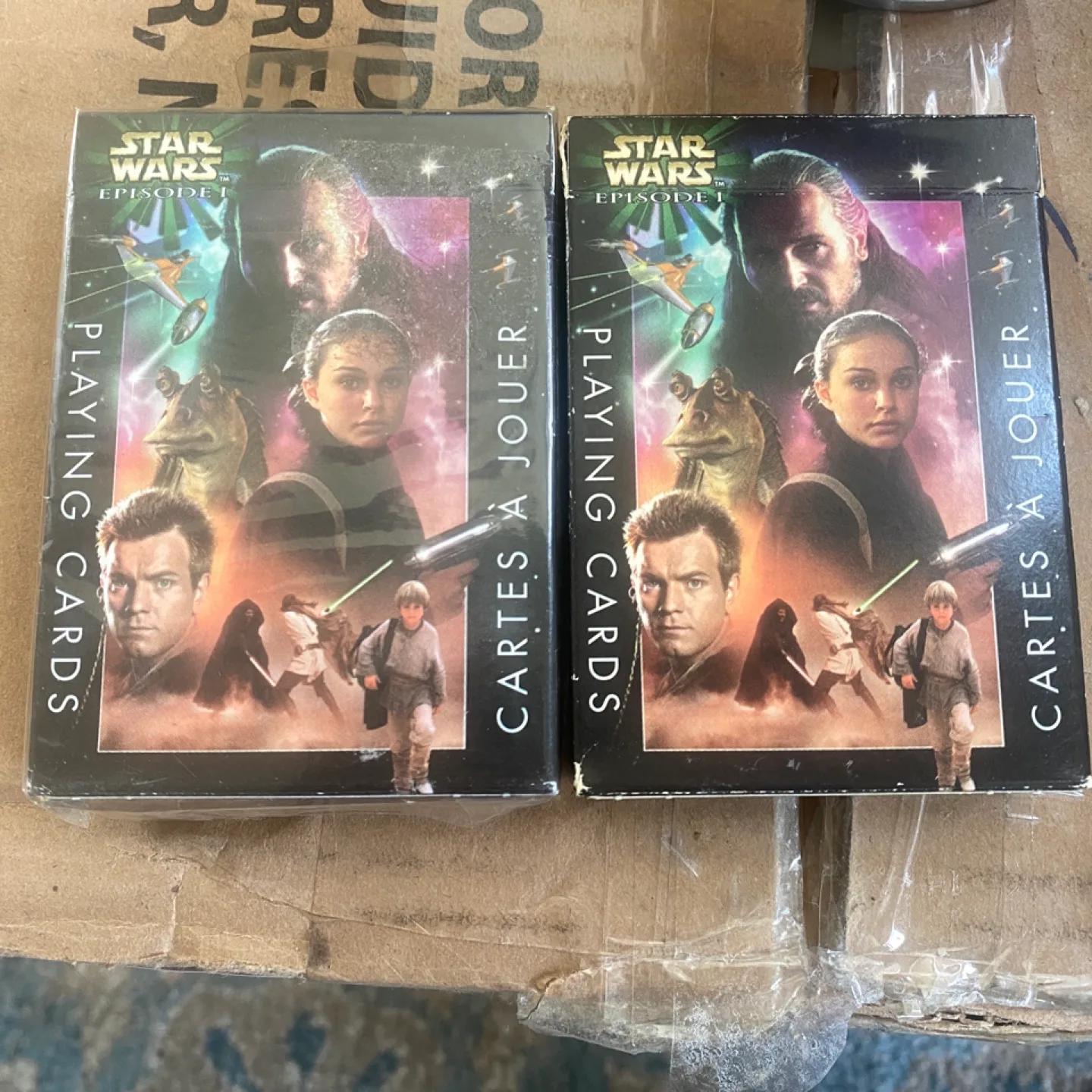Star Wars Episode I Playing Cards thumbnail