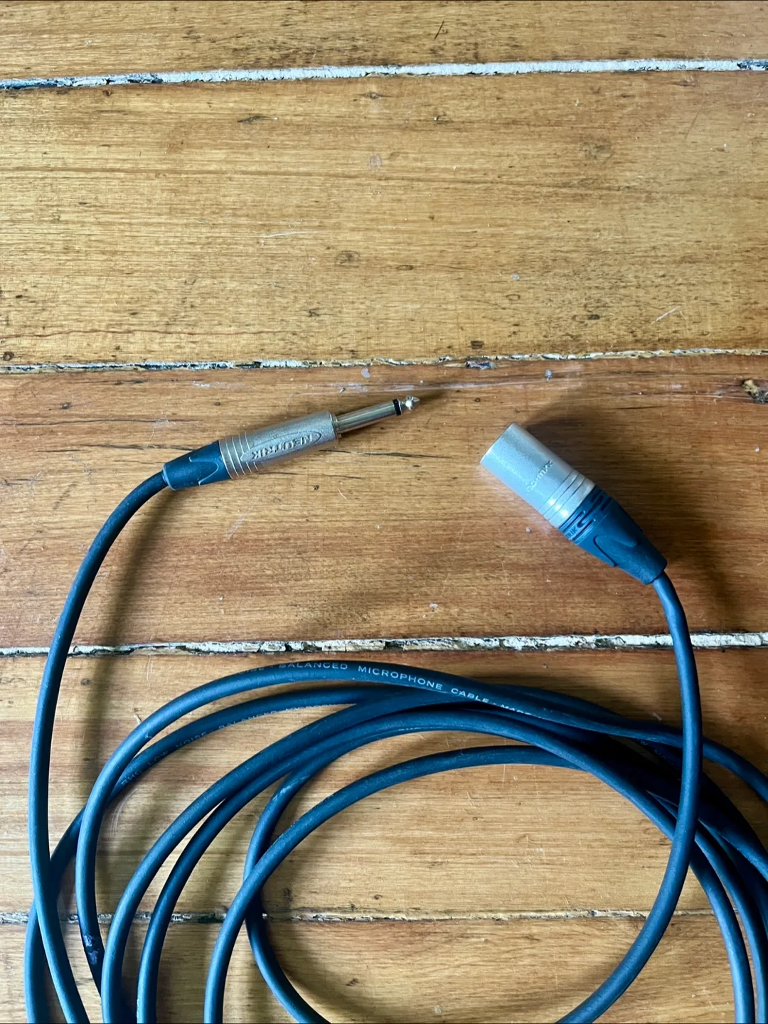 Male XLR to Male 1/4" Cable 15 Feet thumbnail