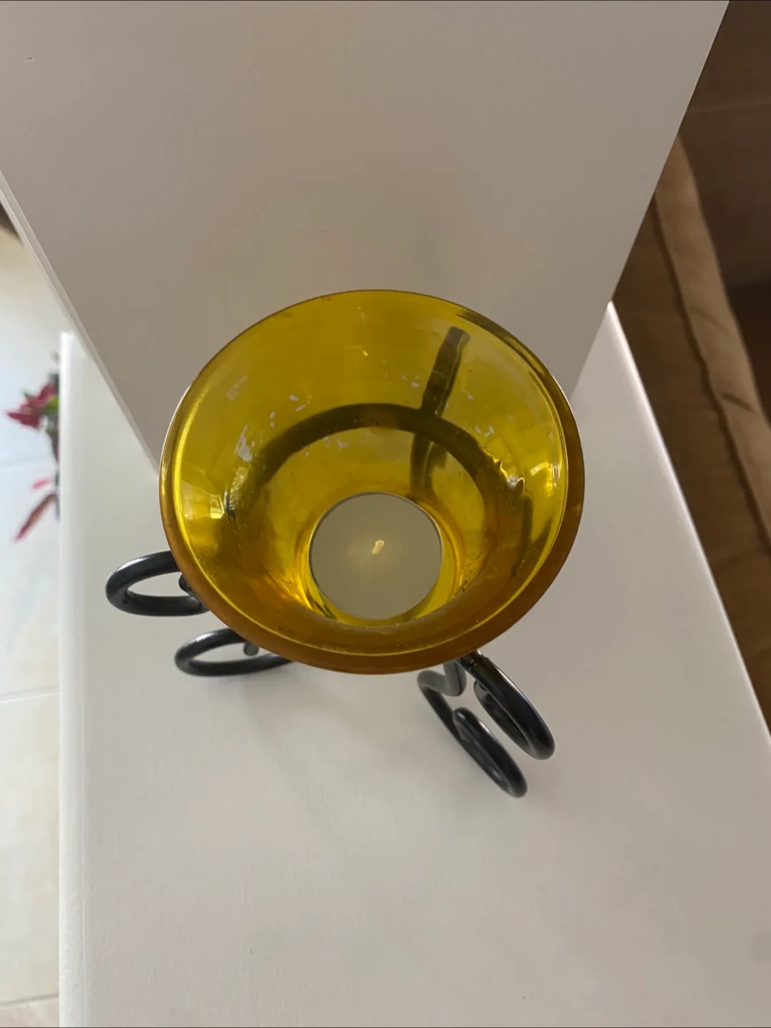 Glass Tealight Holder image indicator(2)