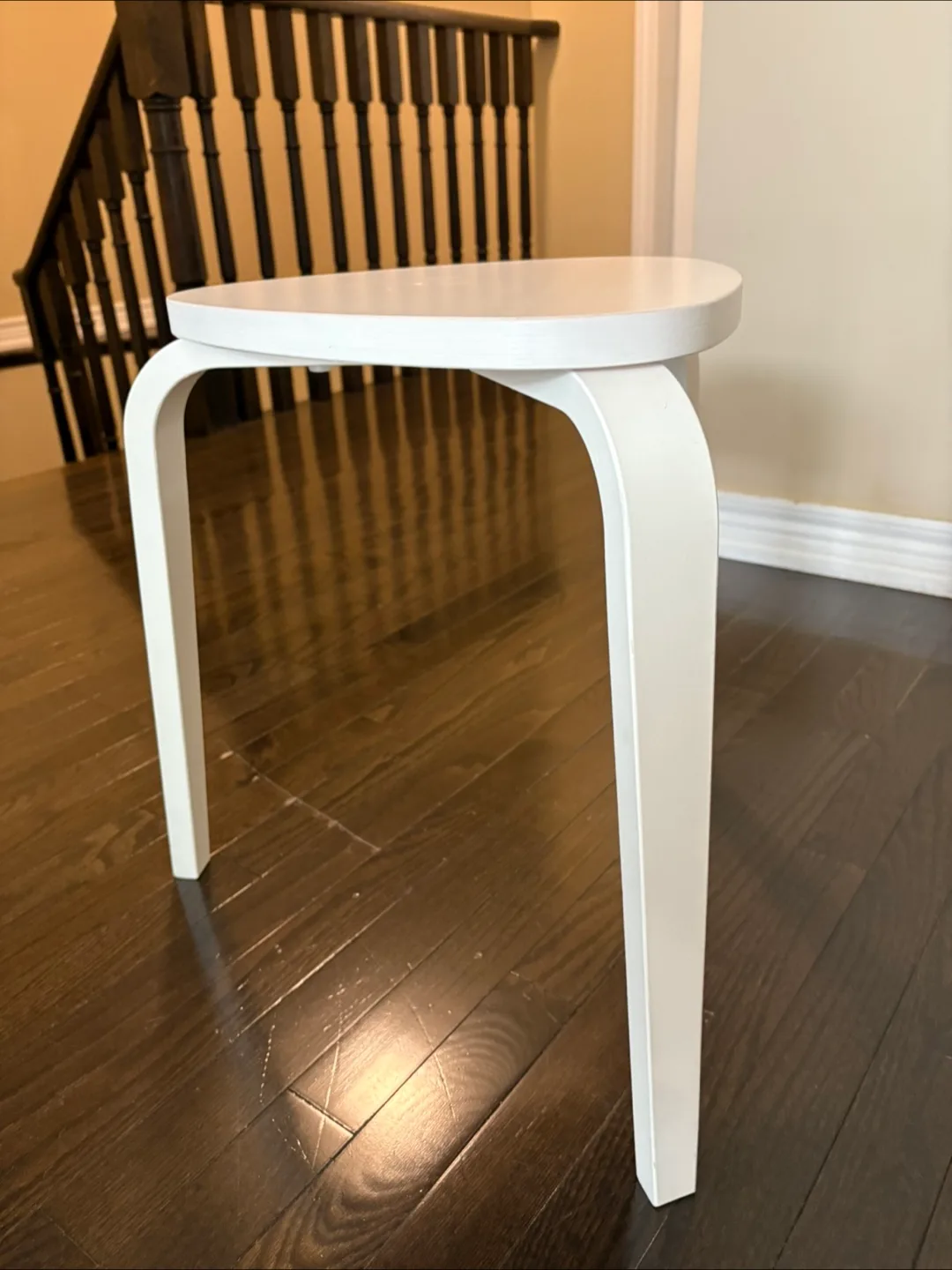 Ikea Marius Stool - White thumbnail