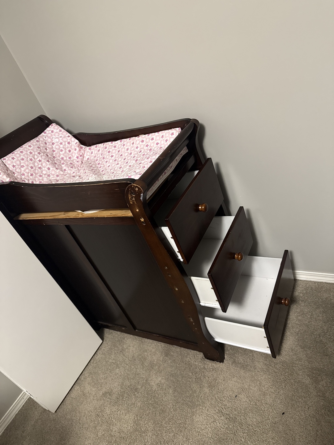 Changing table with drawers - photo 3