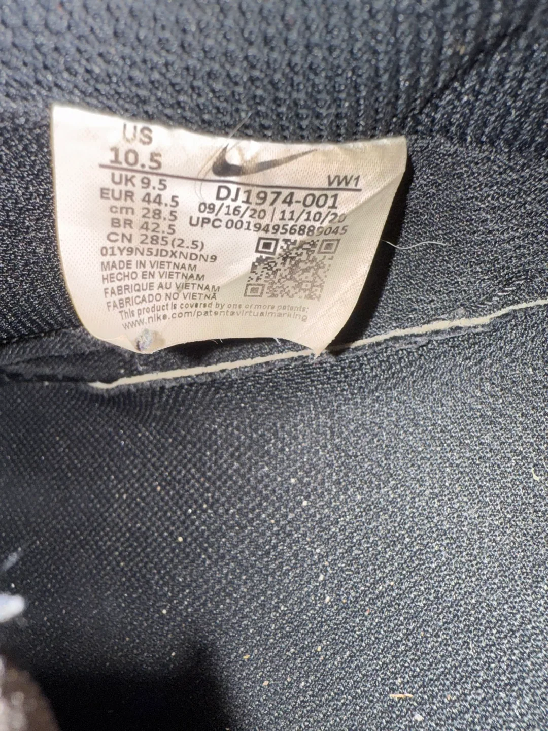 Nike Court Vision Low Next Nature Black, US 10.5 image indicator(5)