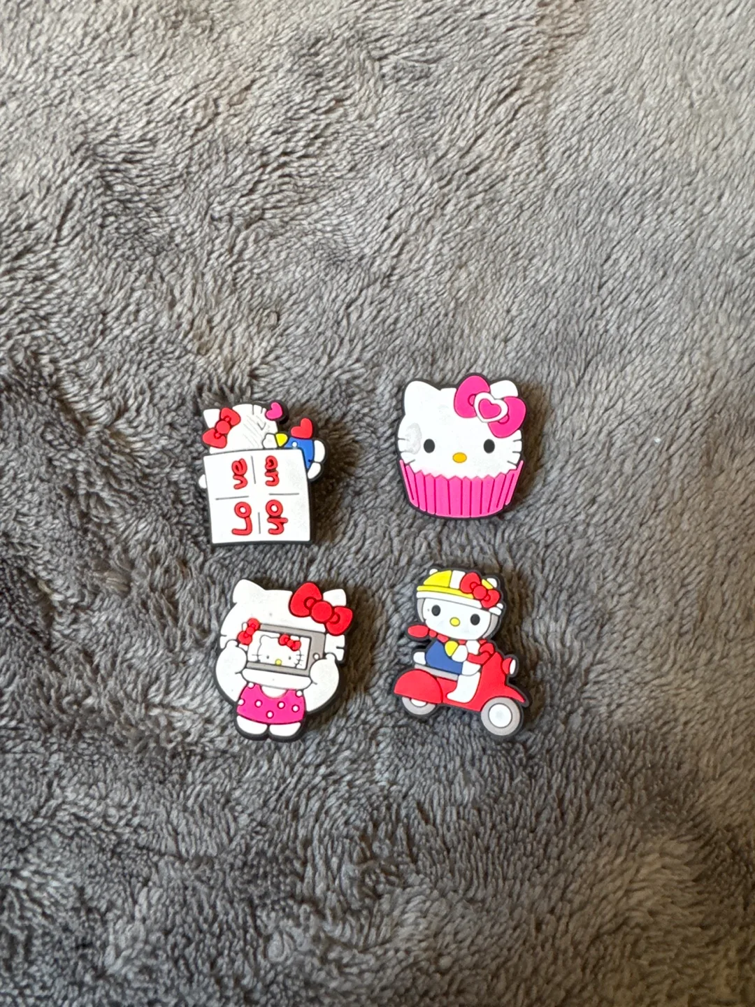 Hello Kitty Croc Charms - Set of 4 thumbnail
