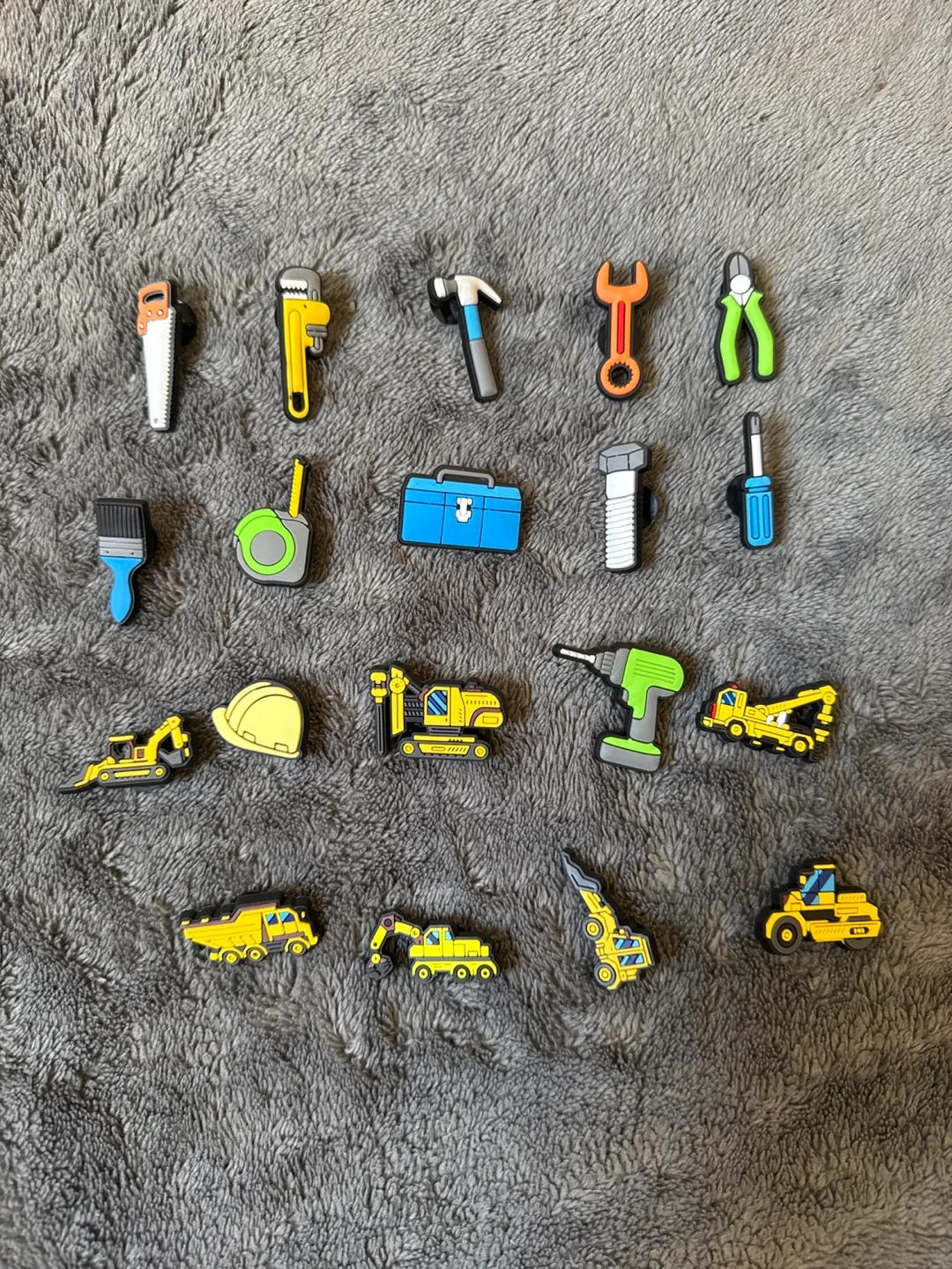 Construction & Tool Croc Charms (Set of 19) thumbnail