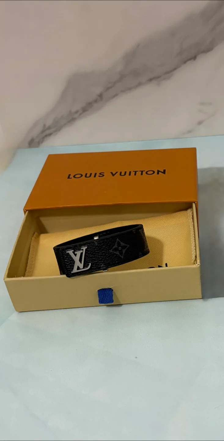 Louis Vuitton Black Monogram Bracelet thumbnail