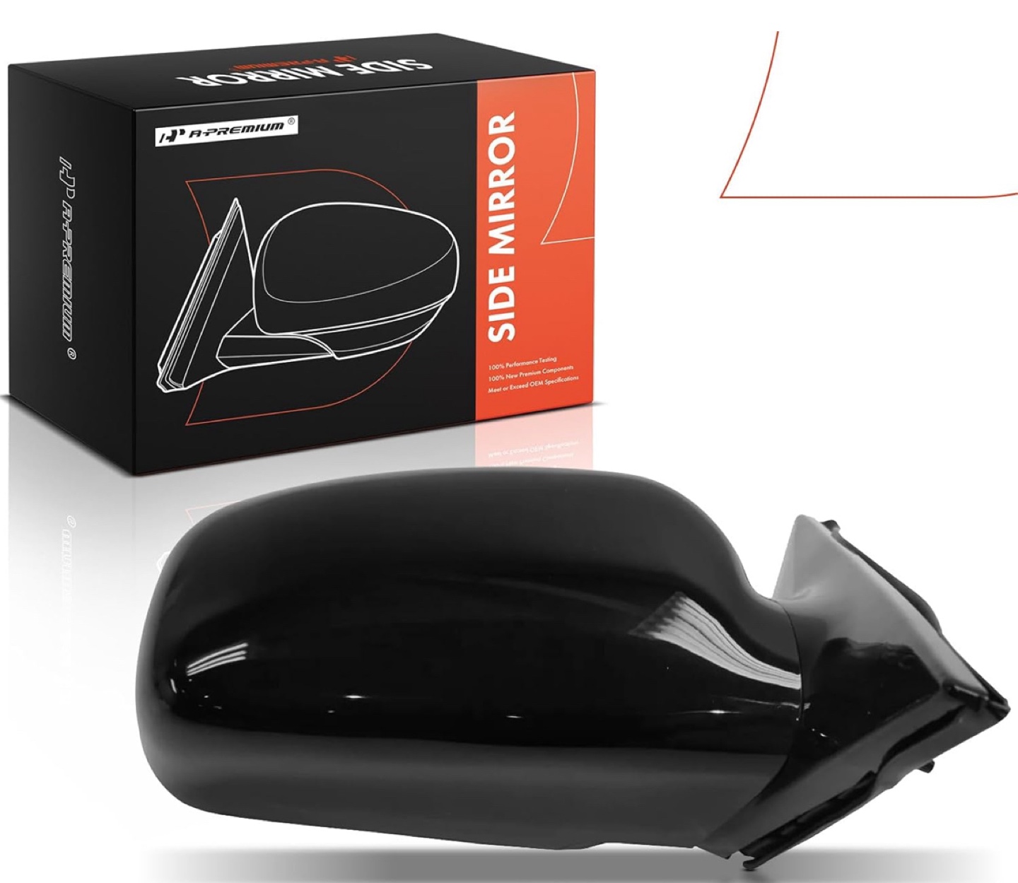Passenger Side Power Door Mirror - Compatible with Toyota Camry - photo 5
