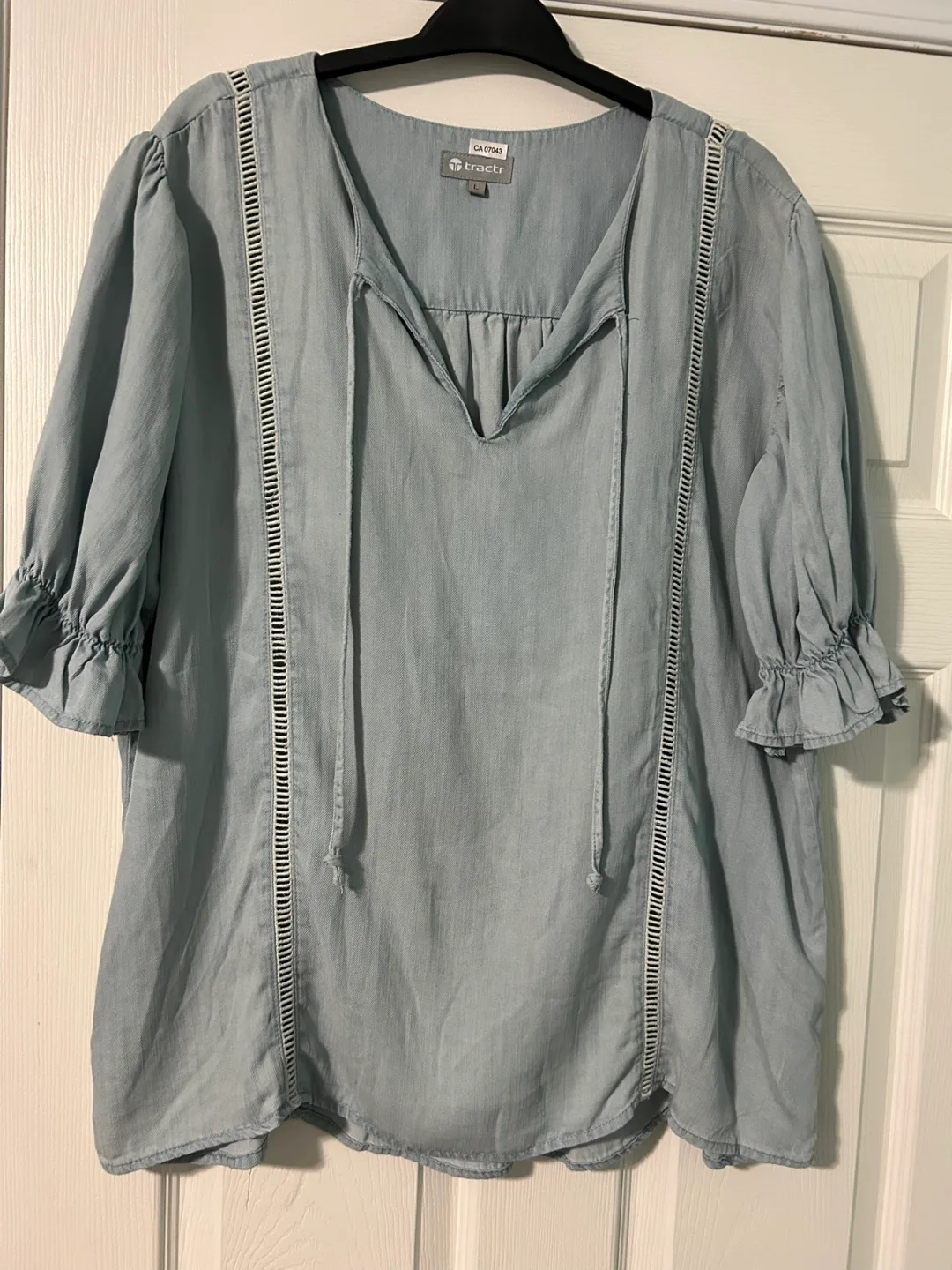 Tractr Blue Top - Size L thumbnail