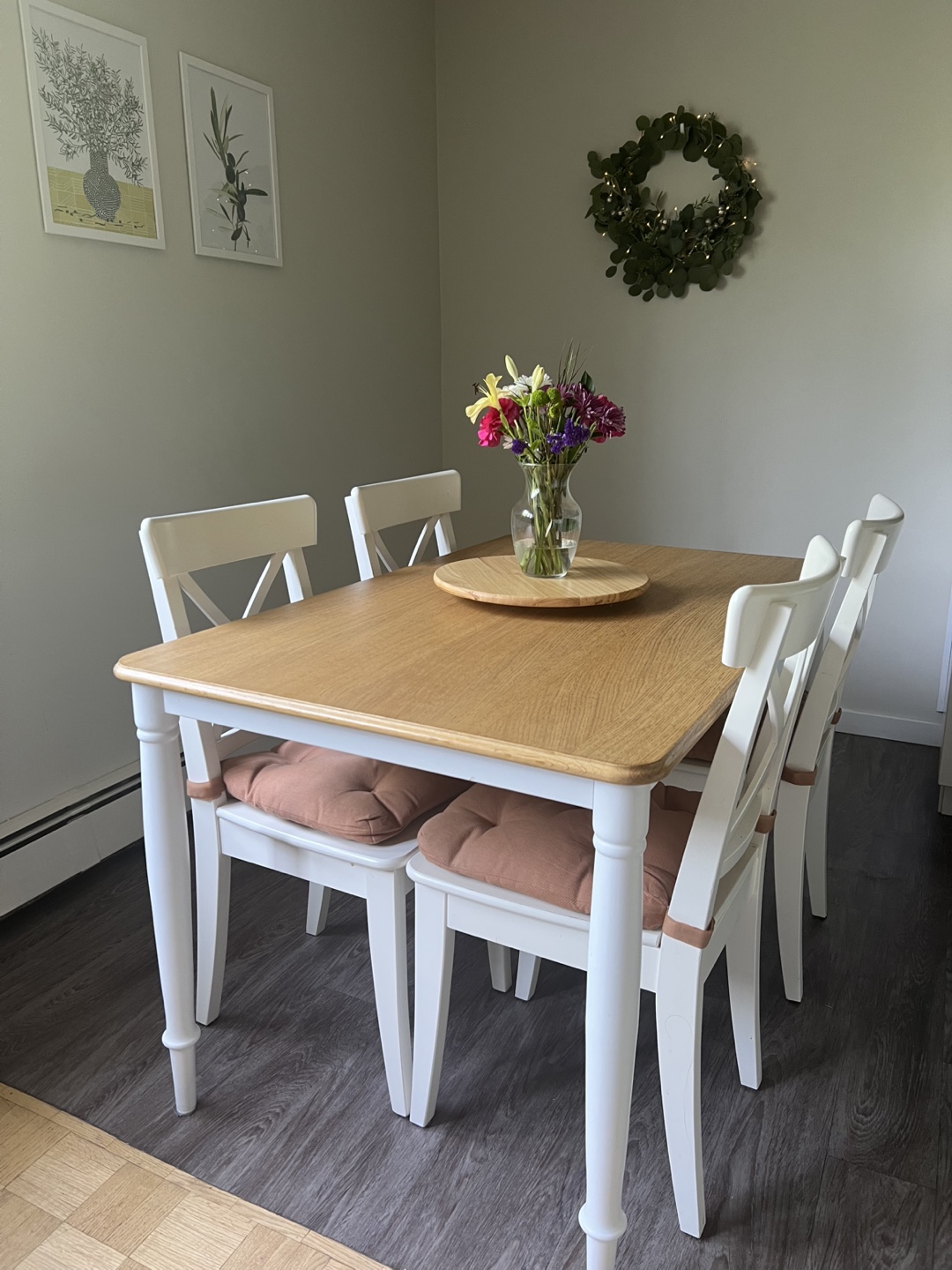 IKEA DANDERYD Table with 4 Chairs
