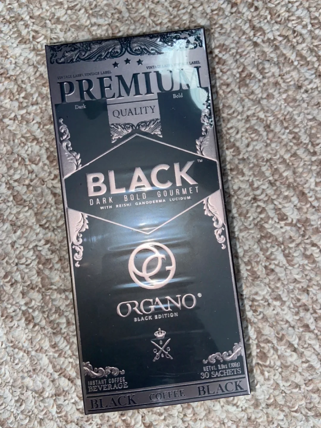 Organo Black Coffee - 30 Sachets thumbnail