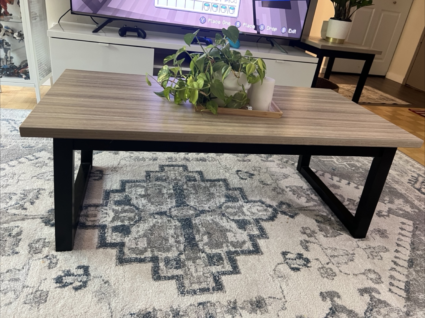Dufresne Waylowe 3-Pack Tables - Natural/Black