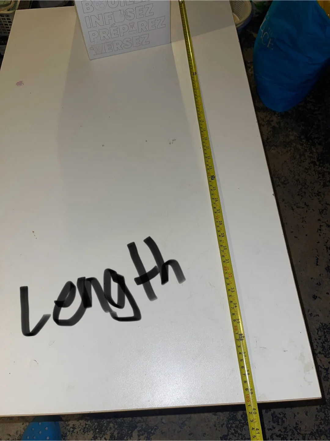 🇨🇦 IKEA SANSAD White Table image indicator(3)