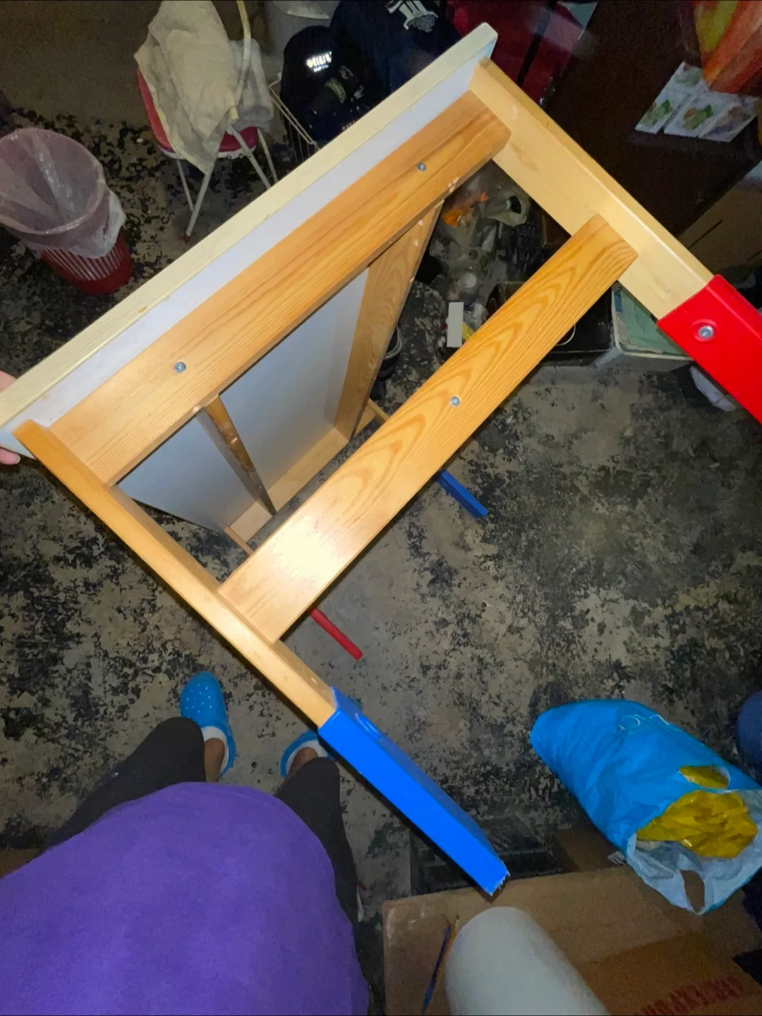 🇨🇦 IKEA SANSAD White Table image indicator(7)