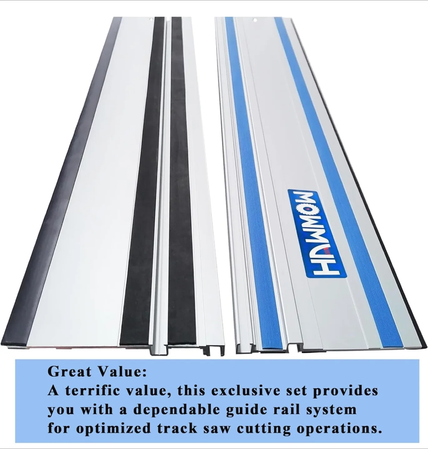 Hnwmow Track Saw Guide Rail Set image indicator(6)