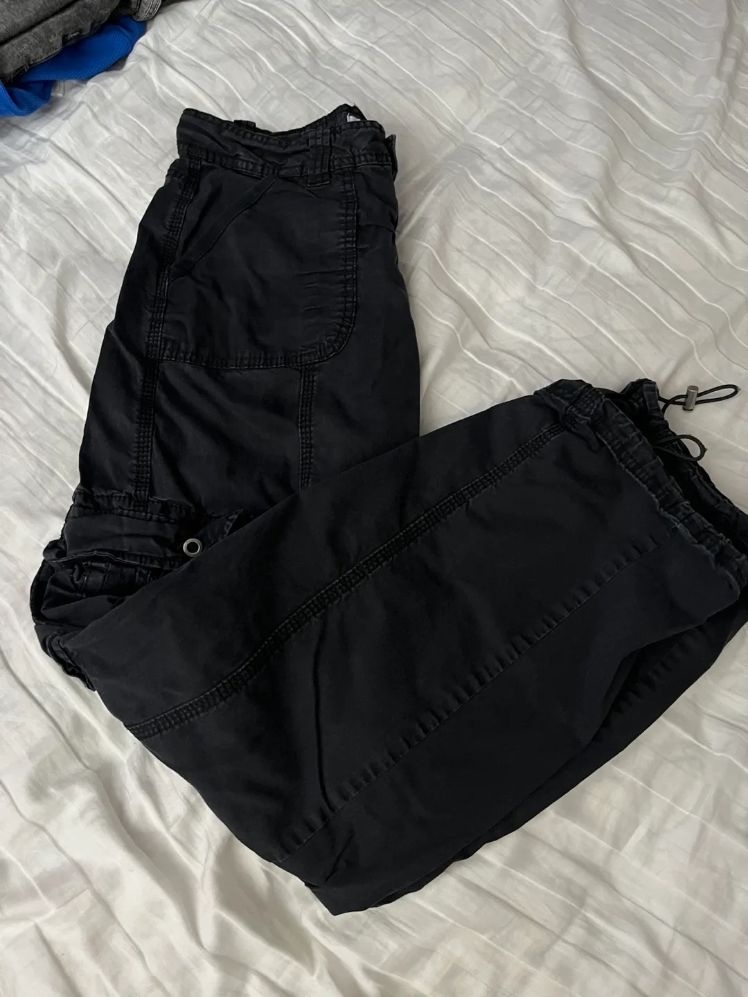 Garage Black Cargo Pants - Size 01 thumbnail