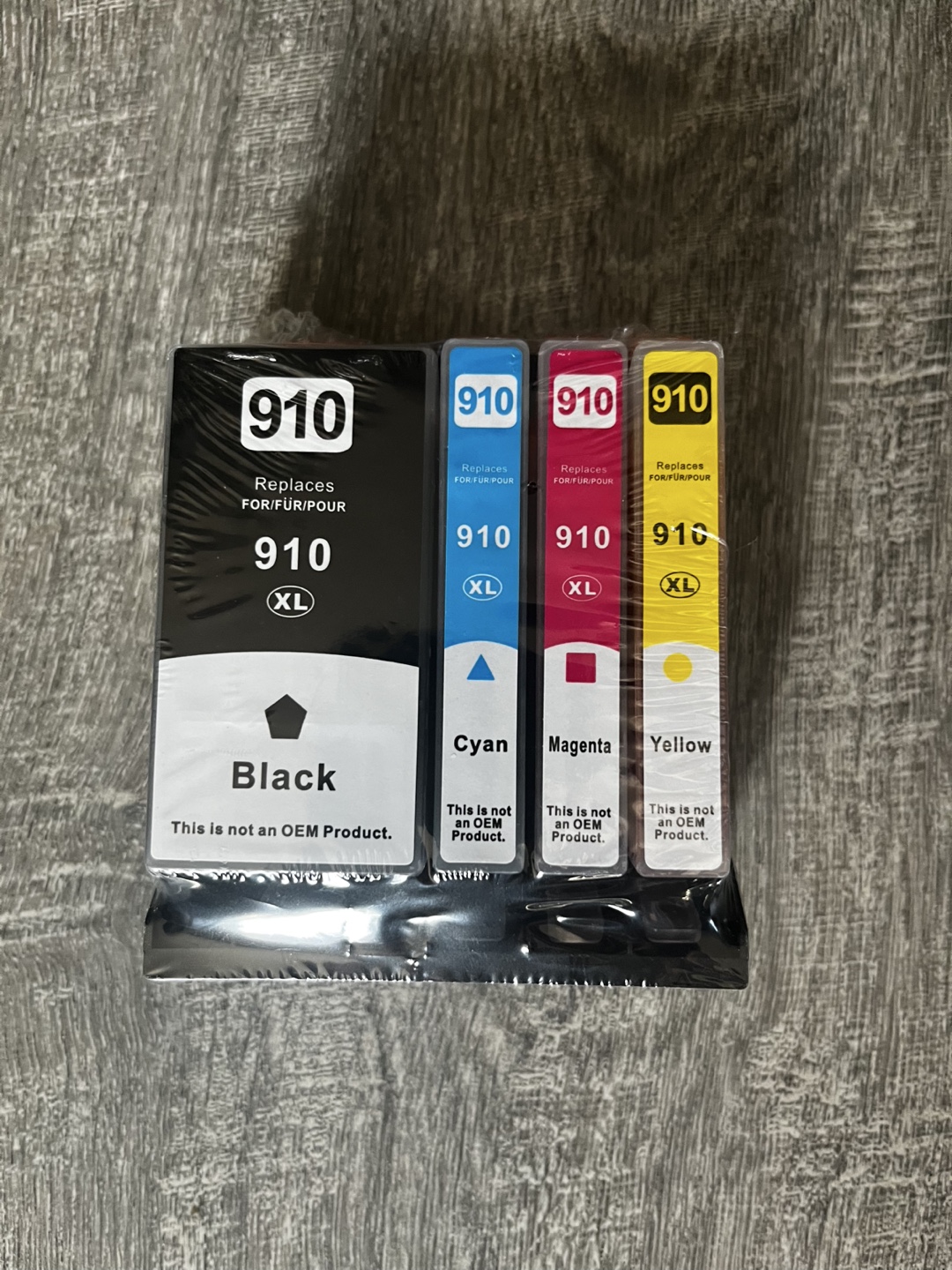 910 XL Ink Cartridge Set - Black, Cyan, Magenta, Yellow