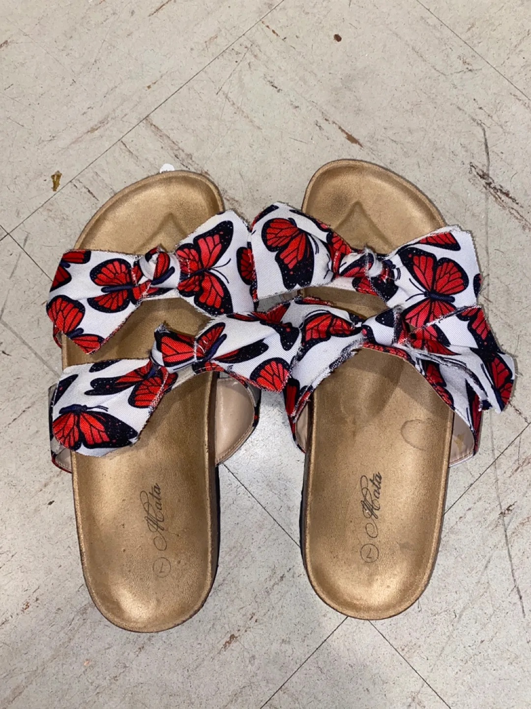 Mata Butterfly Sandals - Size 7 thumbnail