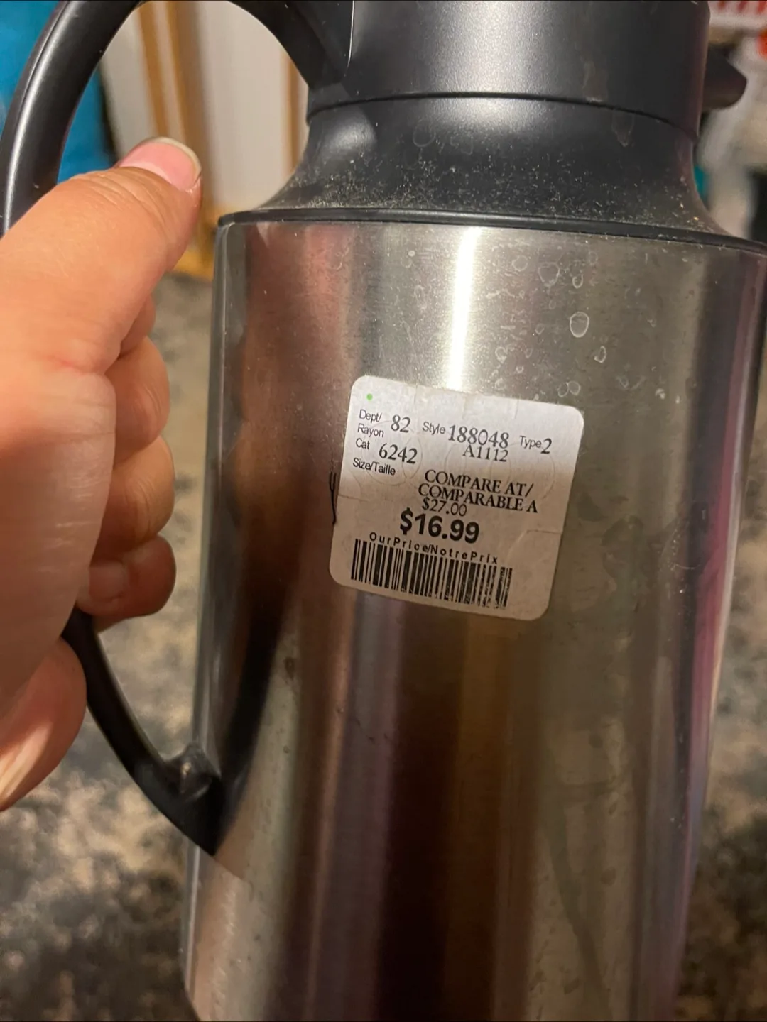 🇨🇦 Stainless Steel Thermal Carafe image indicator(4)