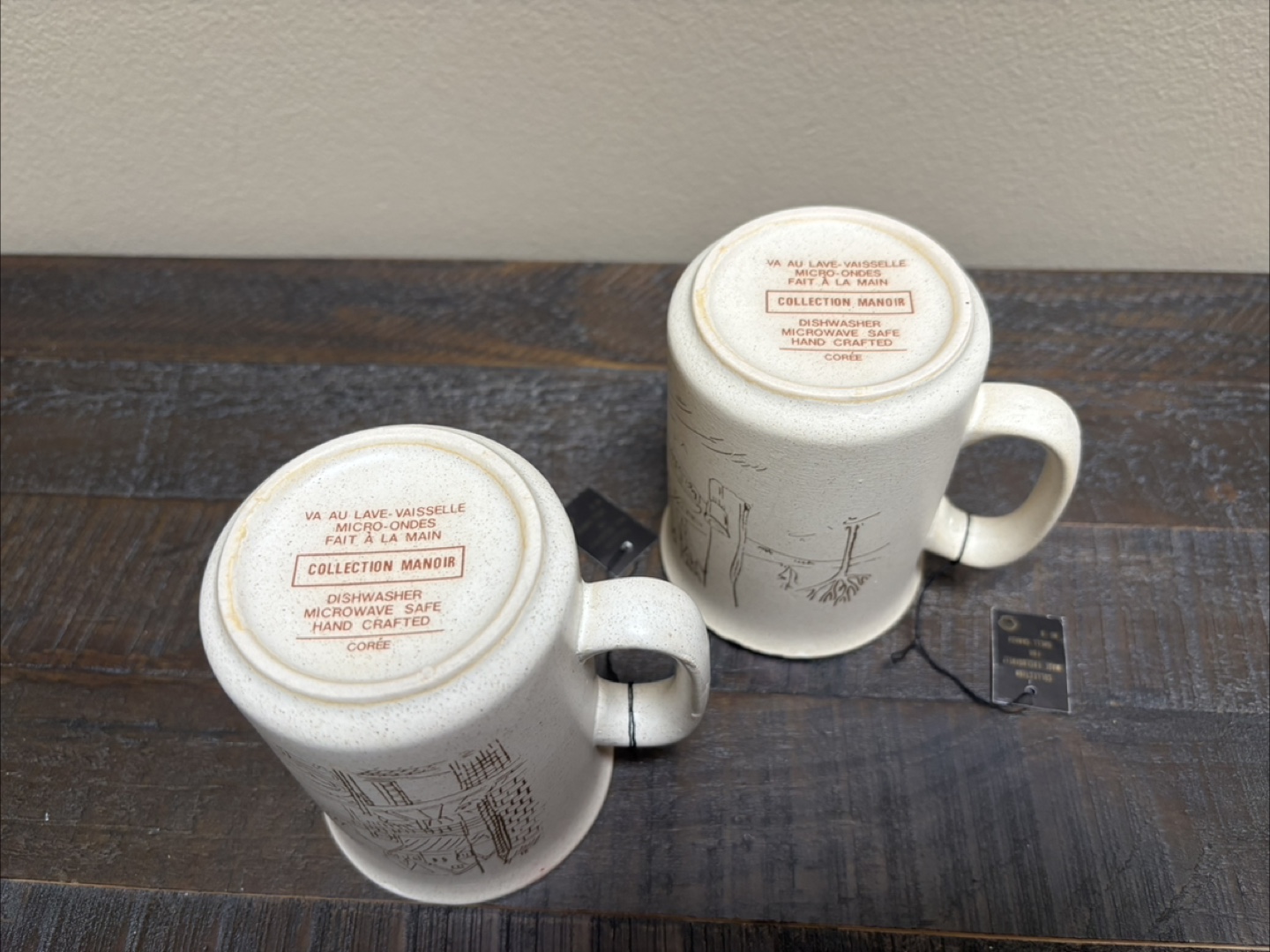 Collection Manoir Hand Crafted Mugs - Set of 2 - photo 2