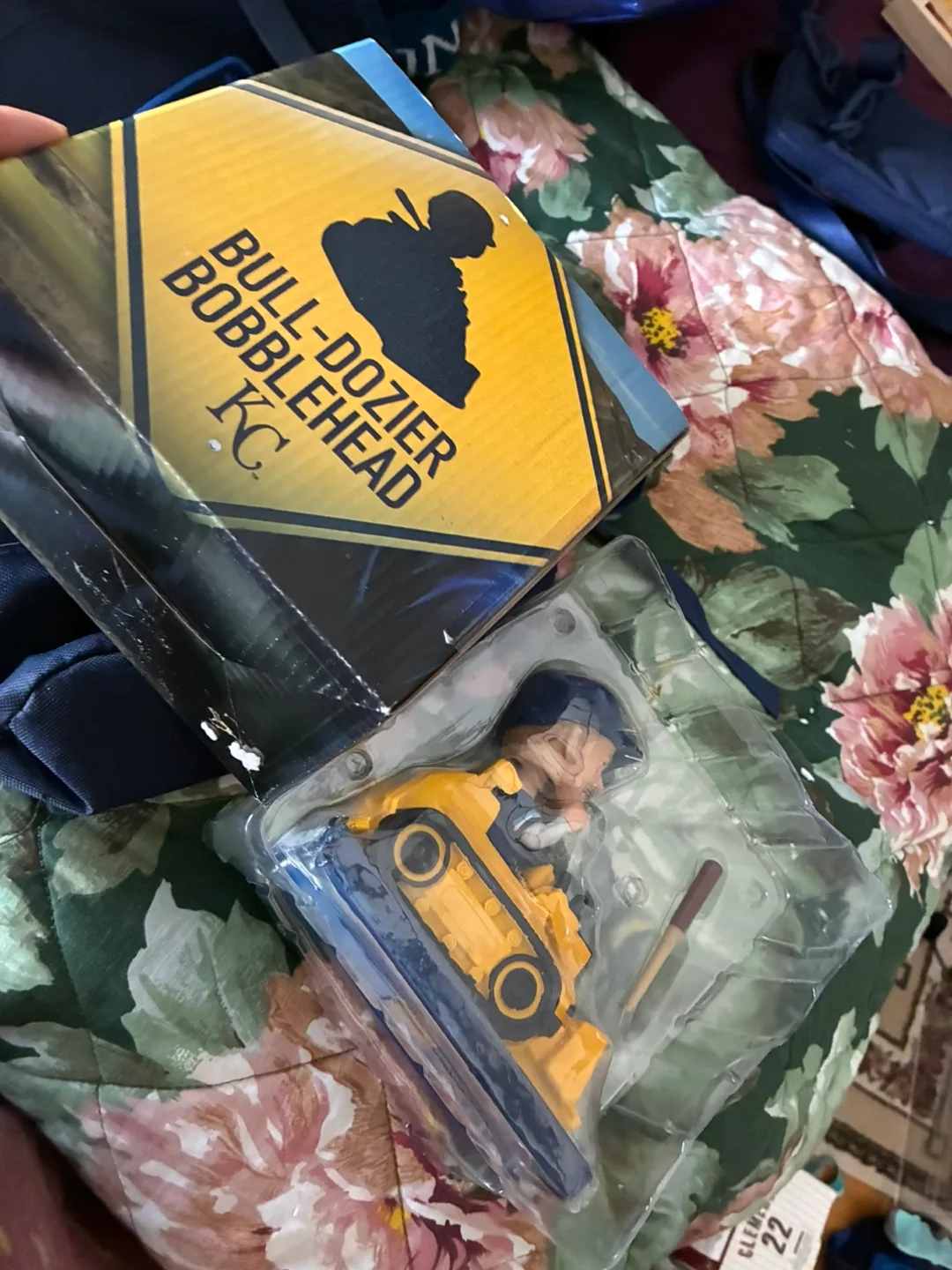 Hunter Dozier KC Bulldozer Bobblehead image indicator(3)