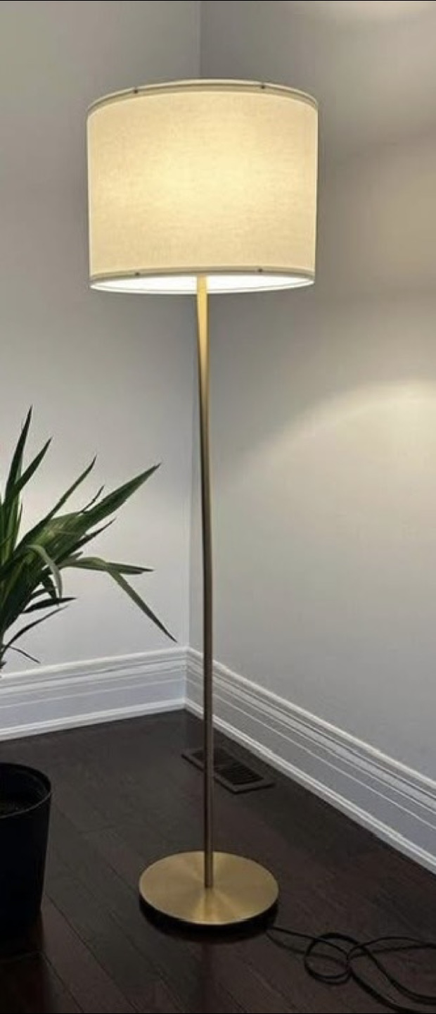 Modern Gold Floor Lamp