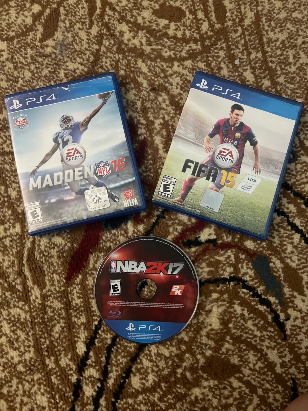 PS4 Games: Madden 16, FIFA 15, NBA 2K17 thumbnail