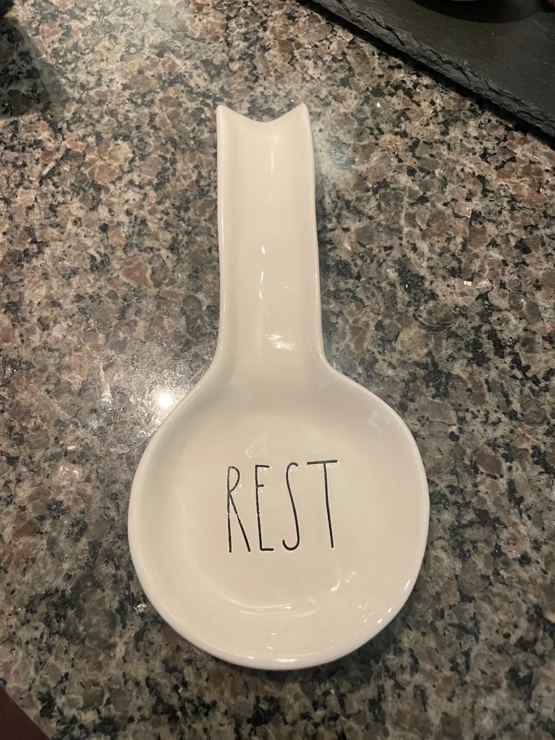 Rae Dunn Porcelain Spoon Rest
