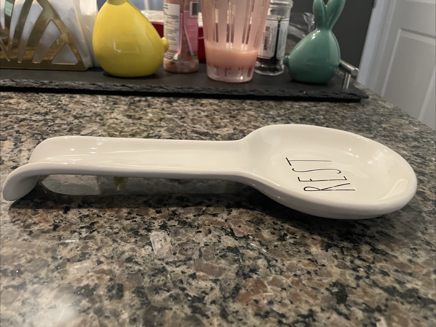 Rae Dunn Porcelain Spoon Rest - photo 3