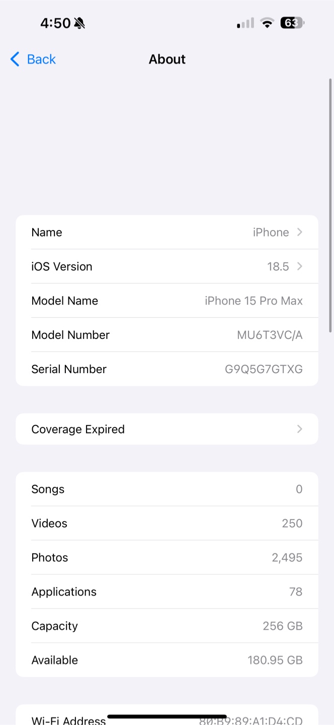 iPhone 15 Pro Max - 256GB - photo 3