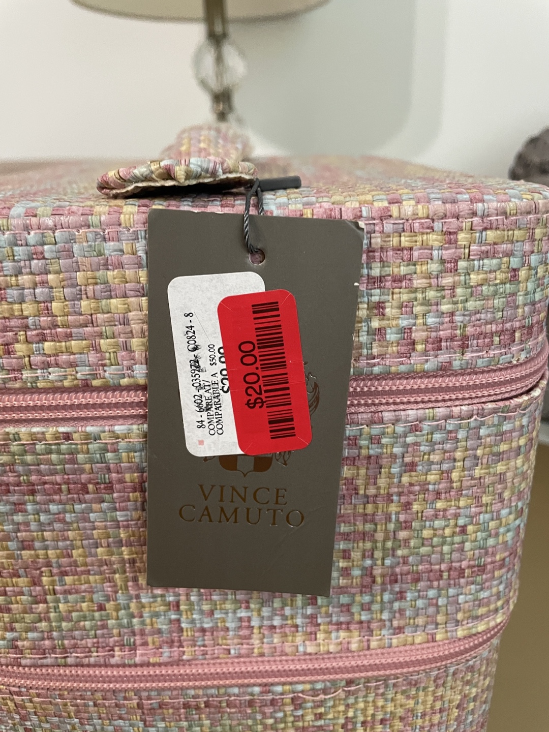 Vince Camuto Woven Cosmetic Train Case - photo 2