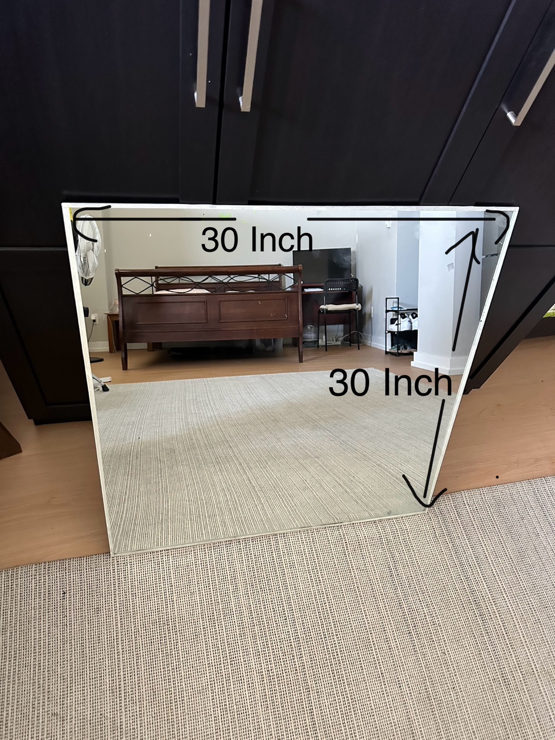 Square Wall Mirror - 30 x 30 inches