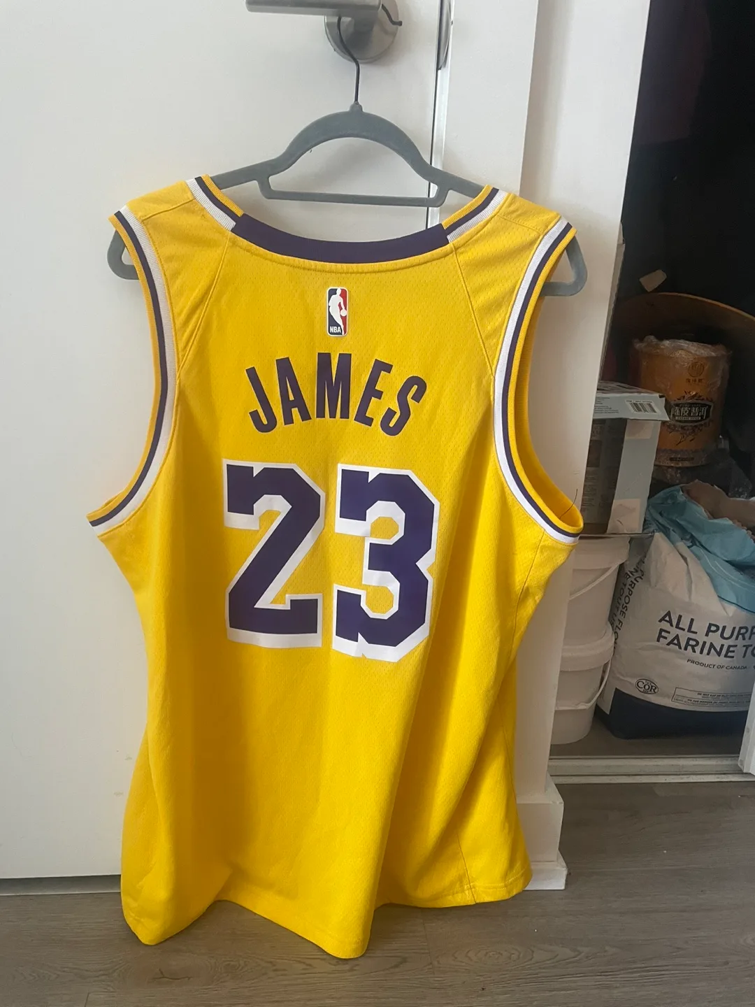 Authentic Nike LeBron James Lakers Jersey XL image indicator(2)