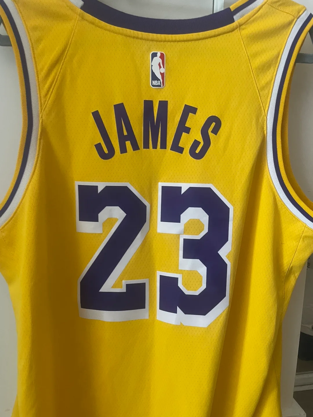 Authentic Nike LeBron James Lakers Jersey XL image indicator(3)