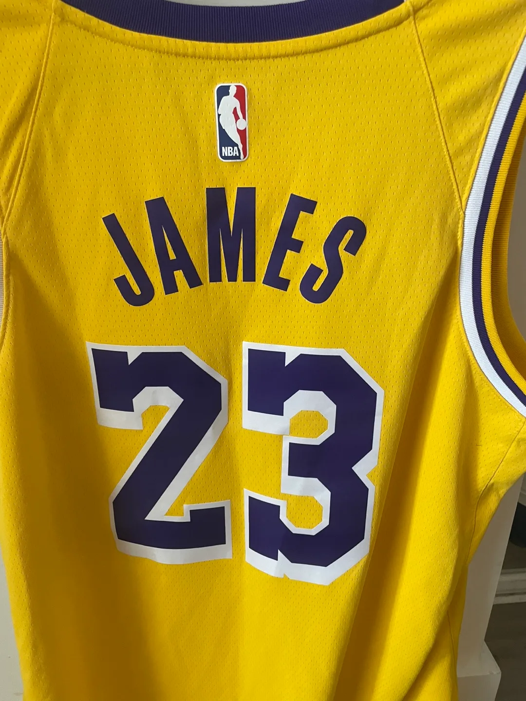 Authentic Nike LeBron James Lakers Jersey XL image indicator(4)