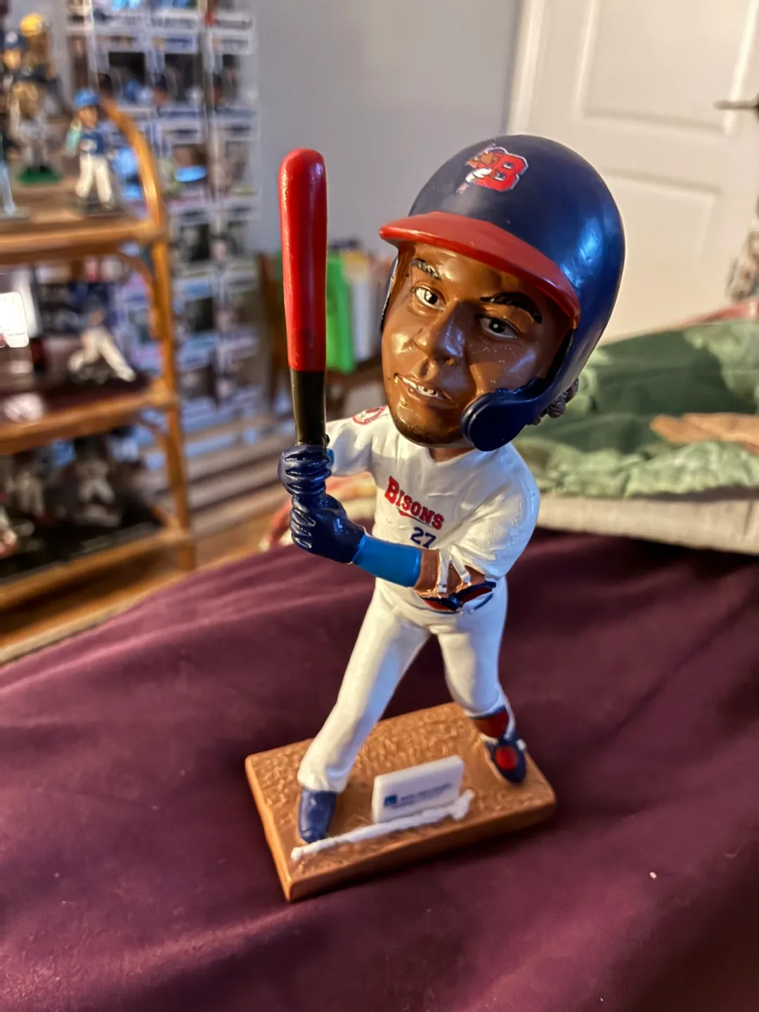 Vladimir Guerrero Jr. Player Bobblehead and Buffalo Bisons thumbnail