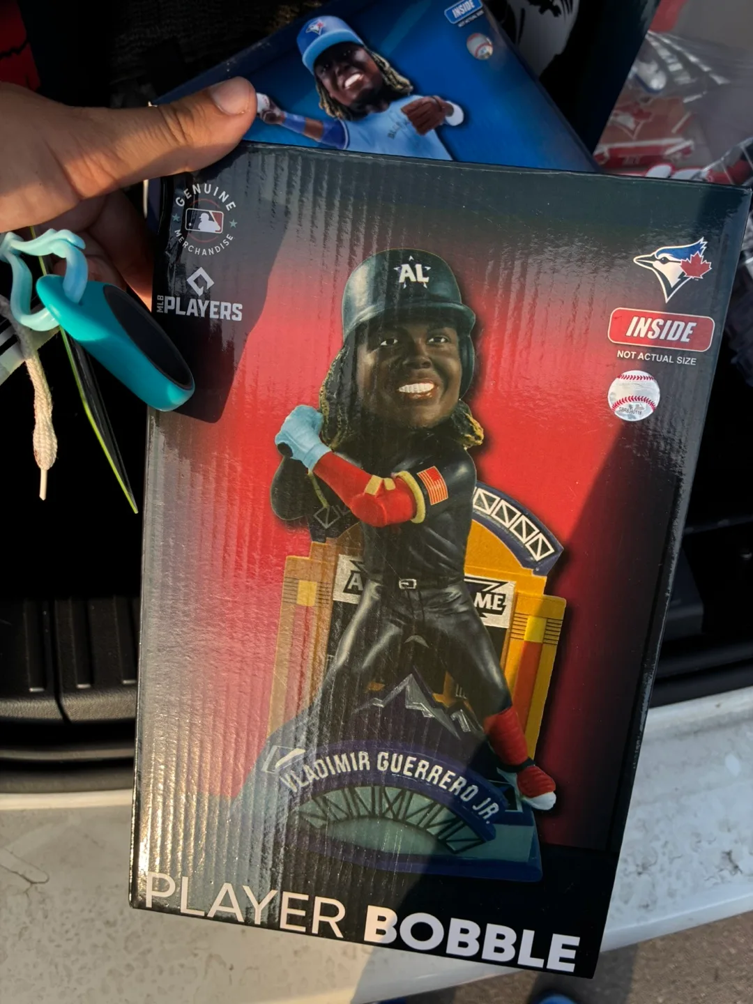 Vladimir Guerrero Jr. Player Bobblehead and Buffalo Bisons image indicator(2)