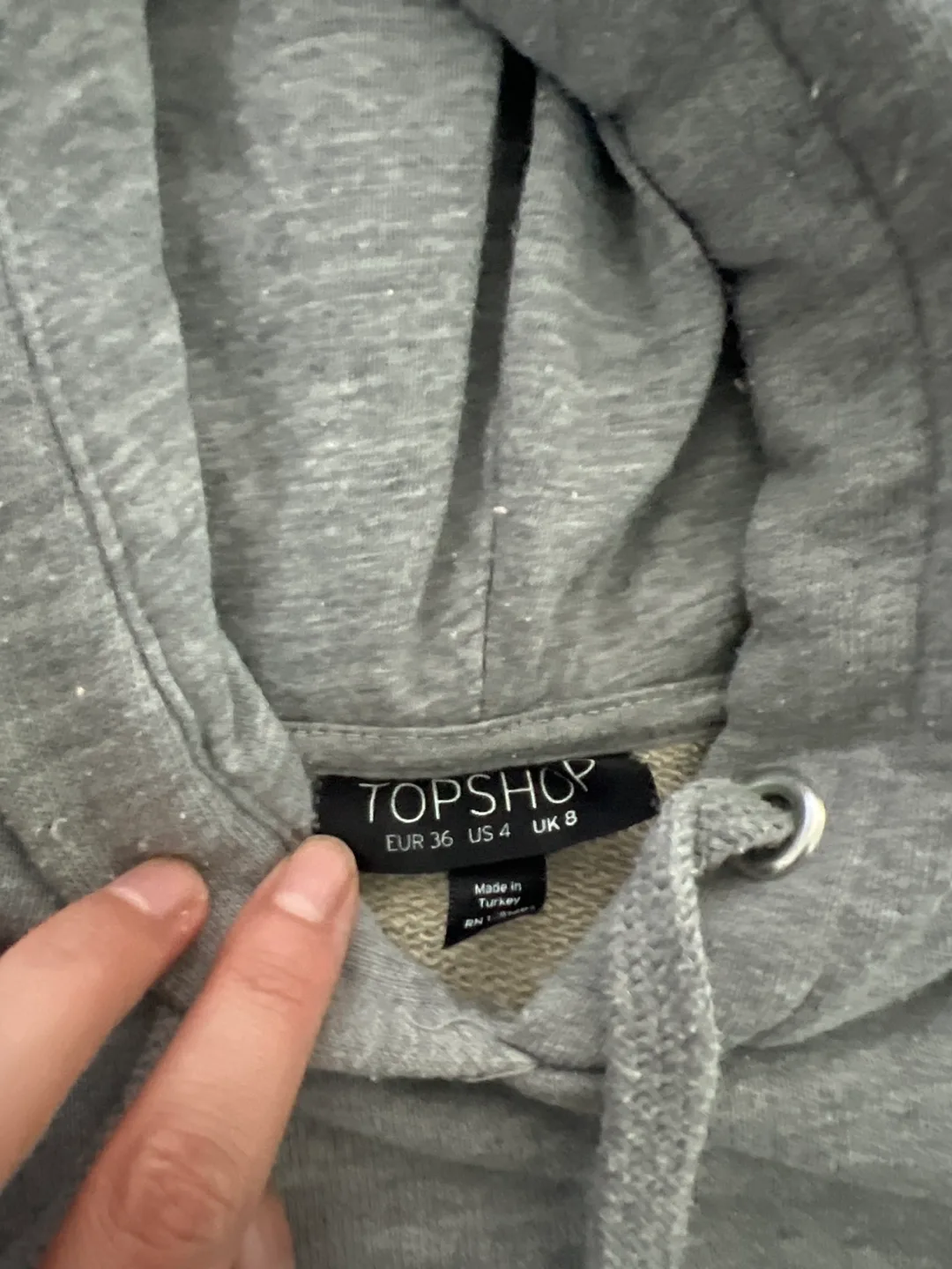 Topshop cropped hoodie image indicator(2)